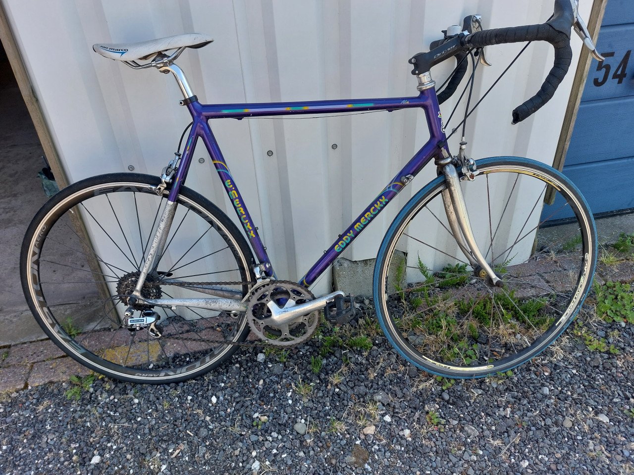 Vintage  racefietsen
