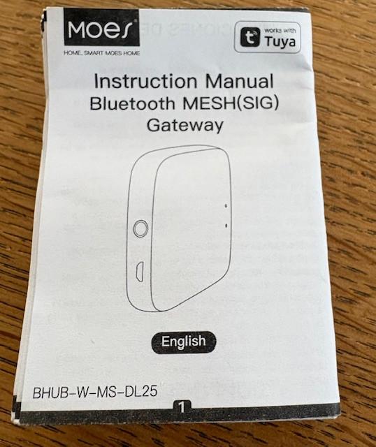 Bluetooth Smart Gateway Tuya