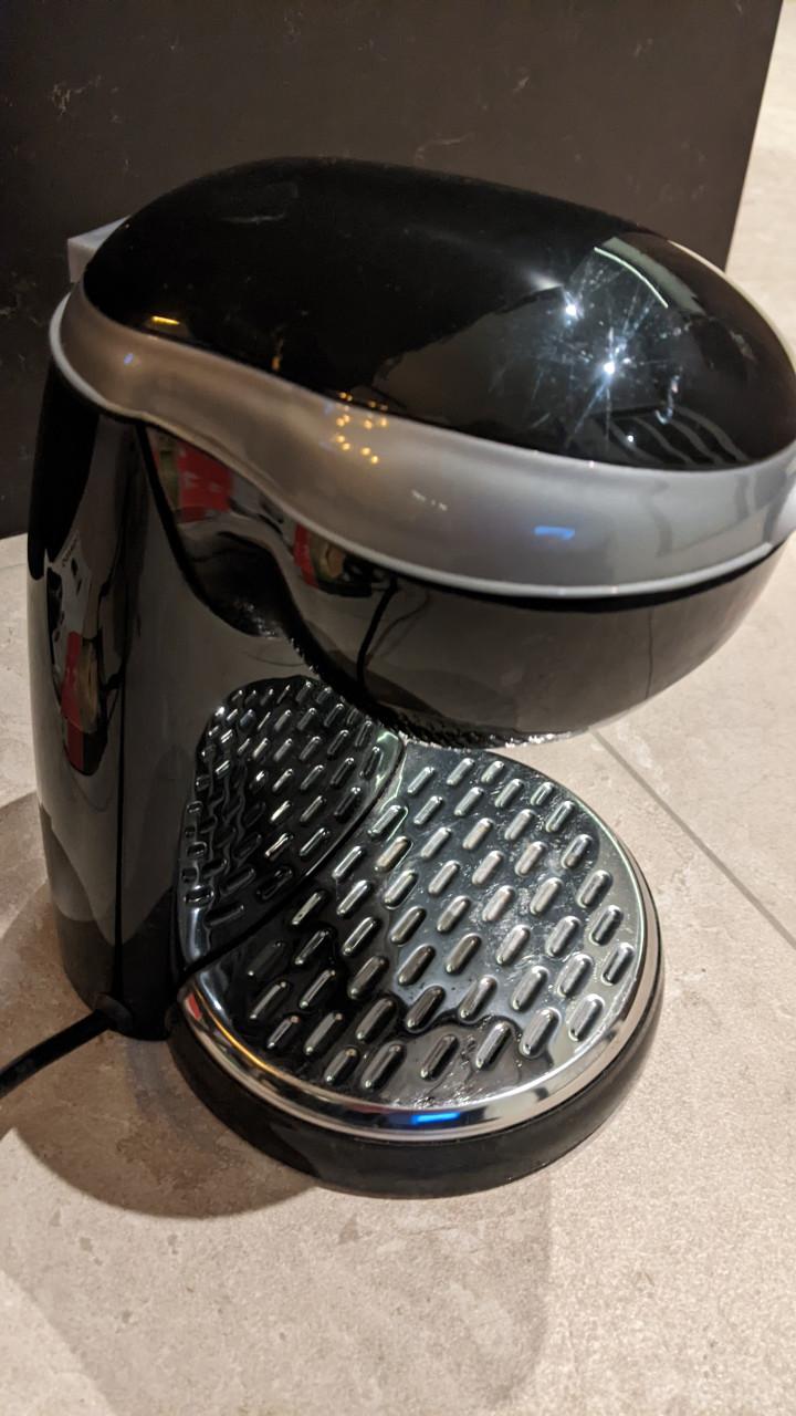 Mini filterkoffie apparaat incl filterzakjes en gebruiksaanwijzing