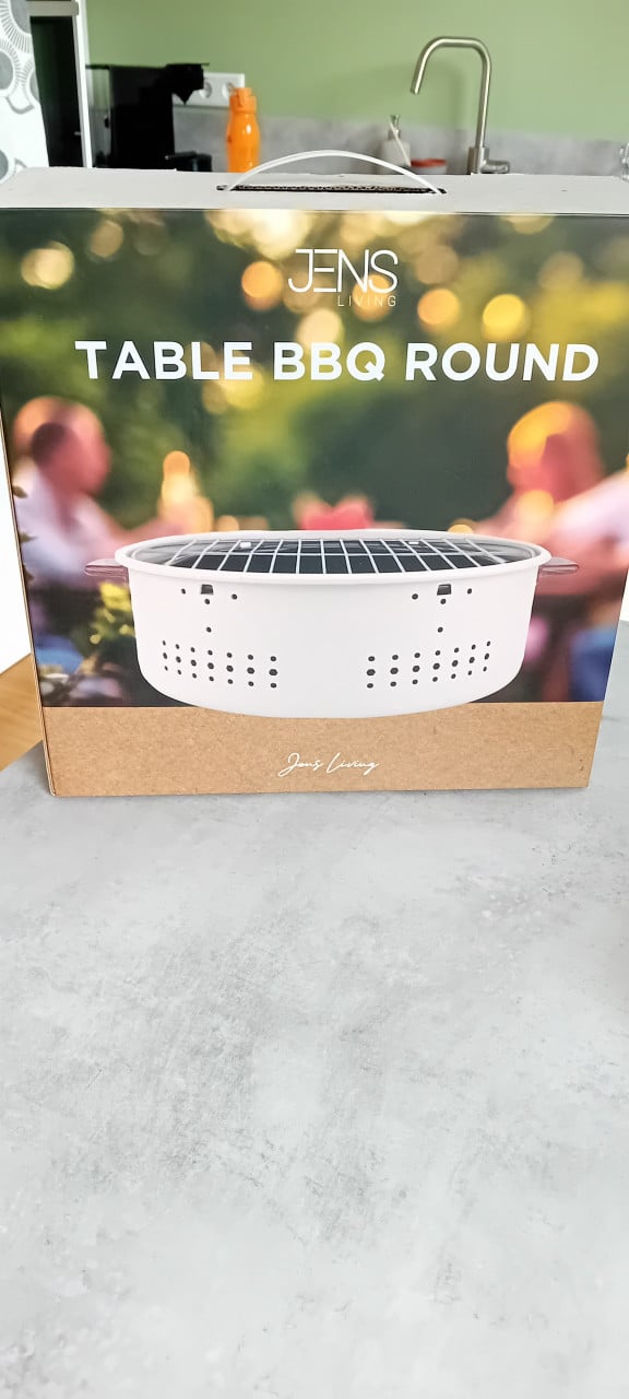 Nieuwe tafelBBQ