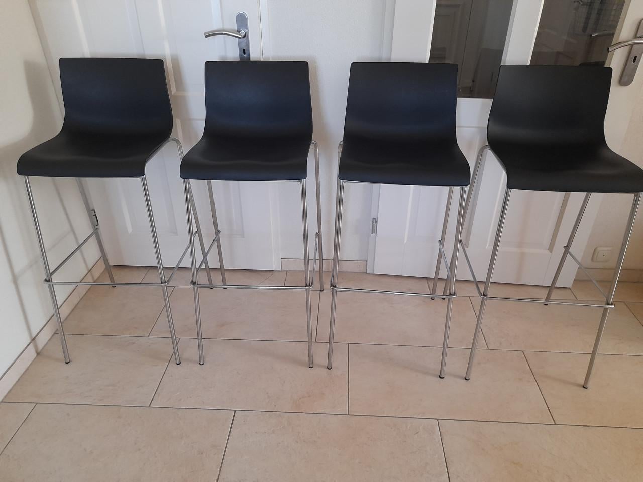 6 Barkrukken ( in goede staat )