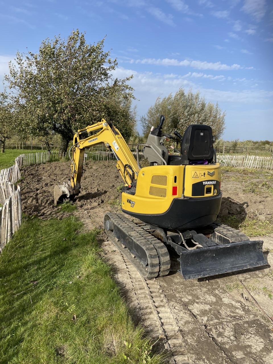 Minigraver werkzaamheden