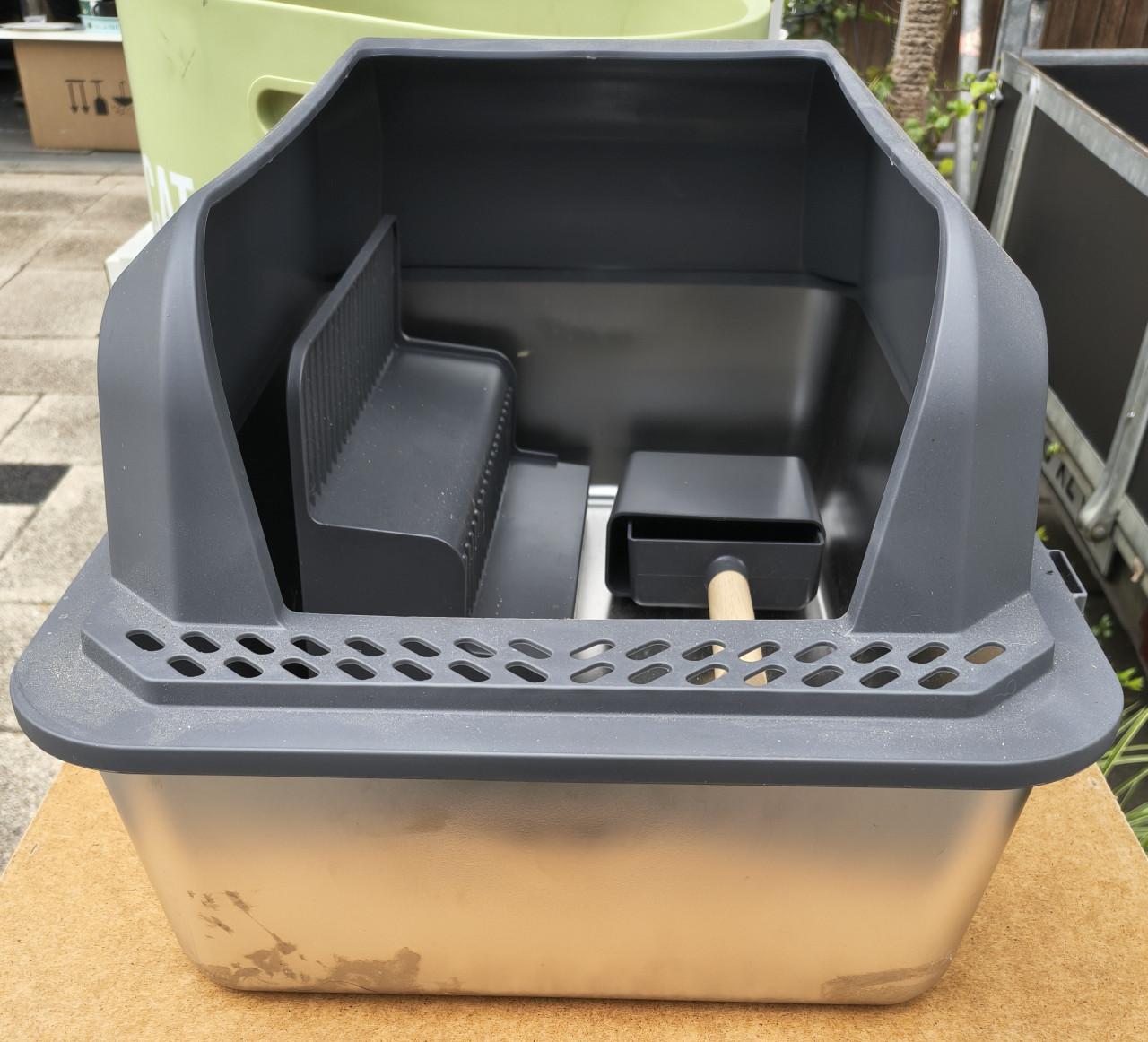 RVS kattenbak