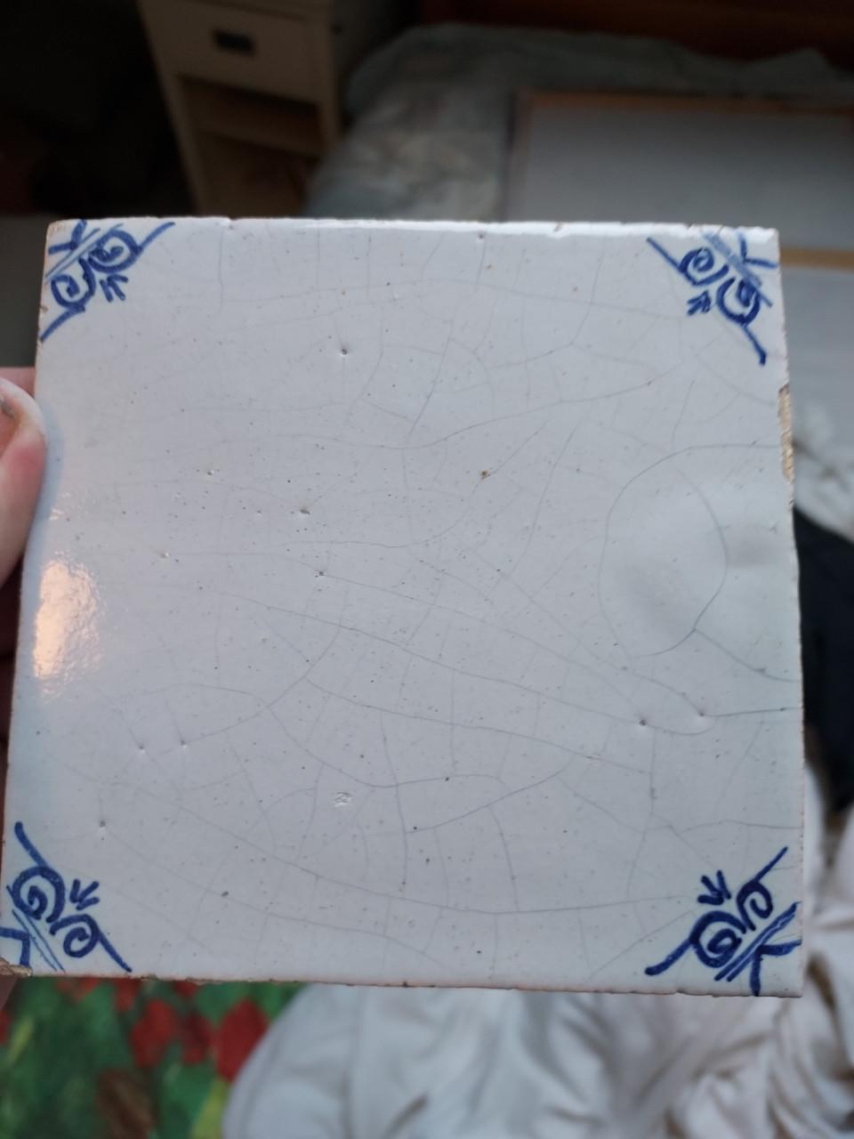 Deftse tegels antiek 18de eeuwse witjes