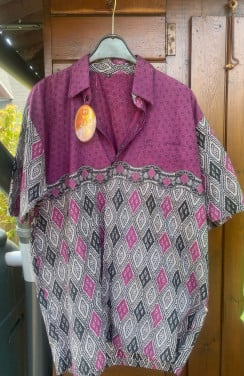 Heren blouse 💜🖤🩶