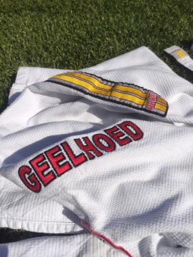 Judopak Geelhoed maat 150