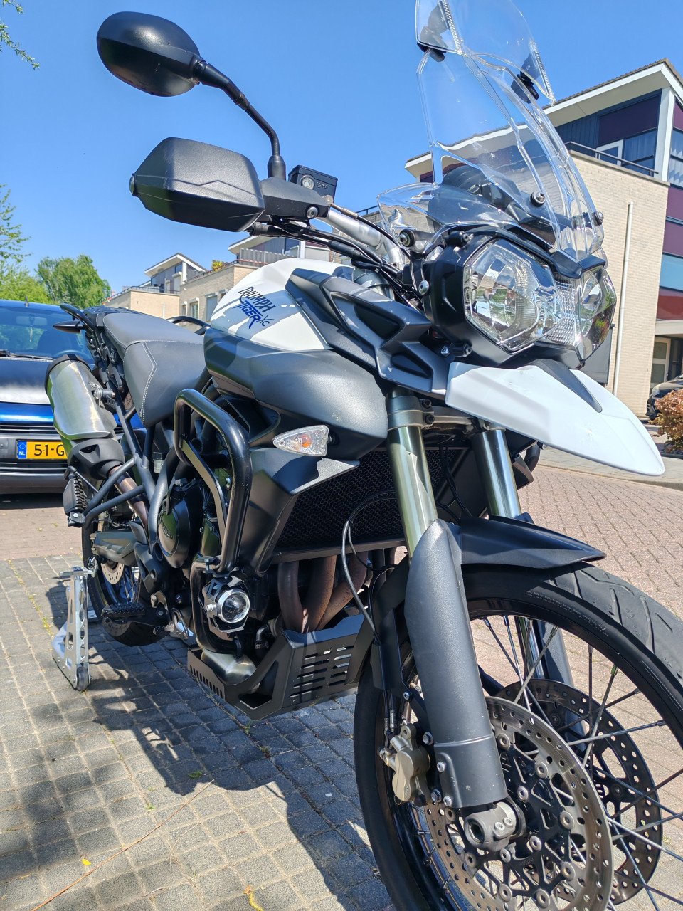 Mooie Triumph tiger 800XC