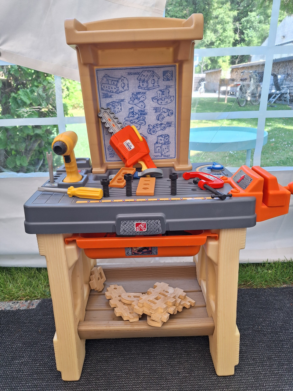 Speelgoed werkbank