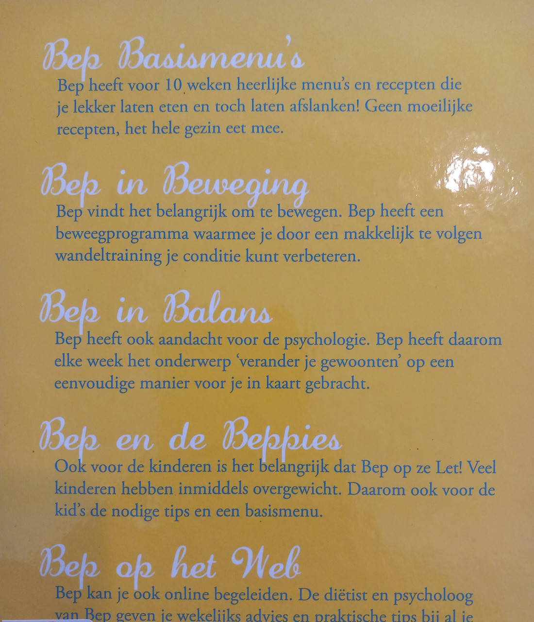 Afslanken door een beter eetpatroon