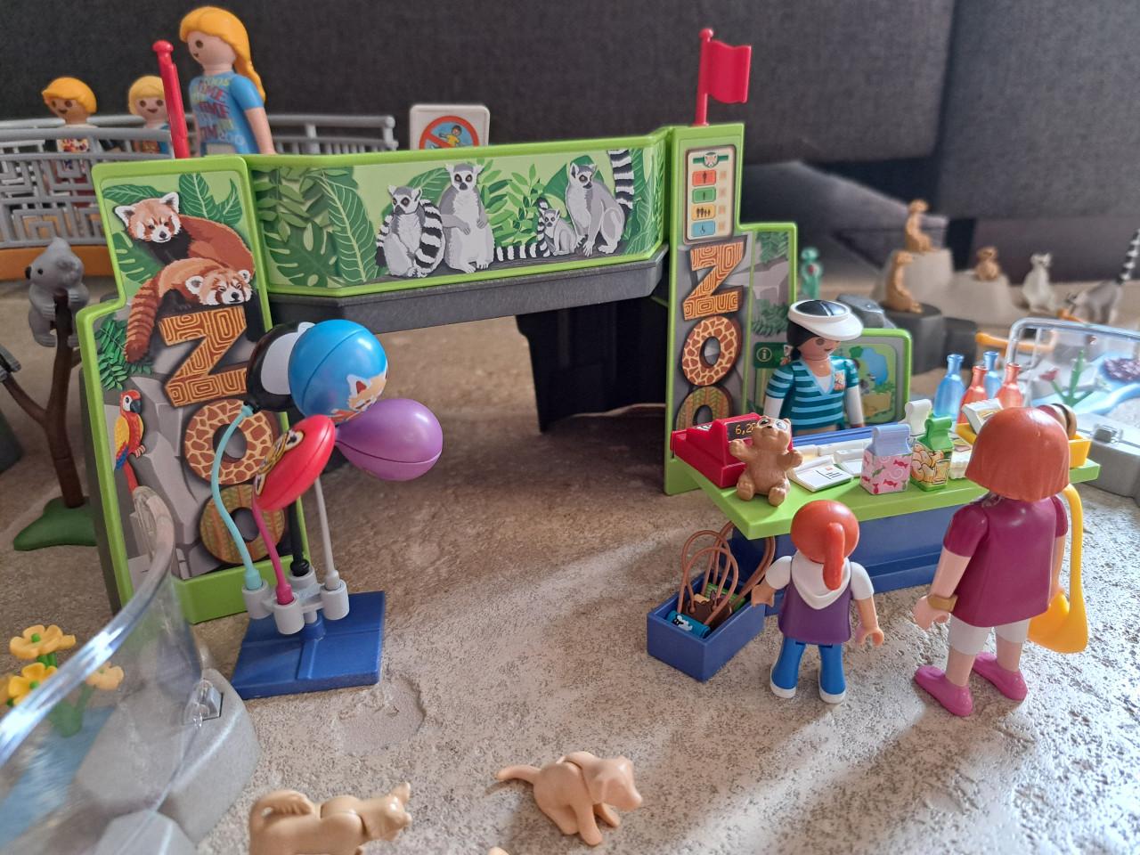 Playmobil dierenpark | dierentuin (My Life) + extra dieren