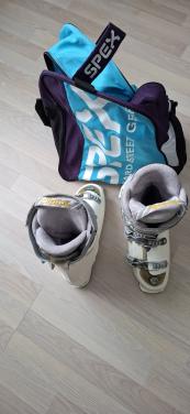 Skischoenen met tas