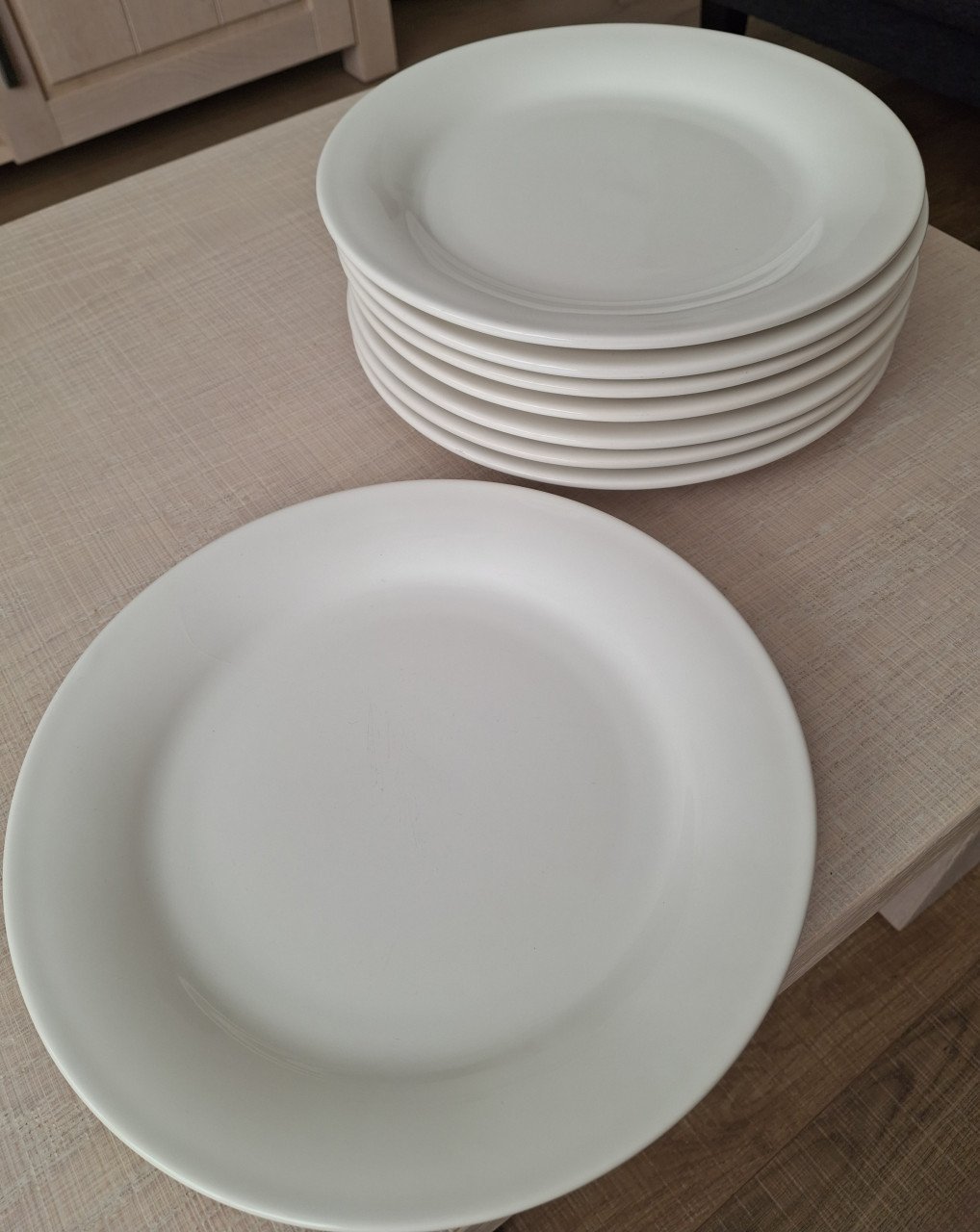 8 platte borden