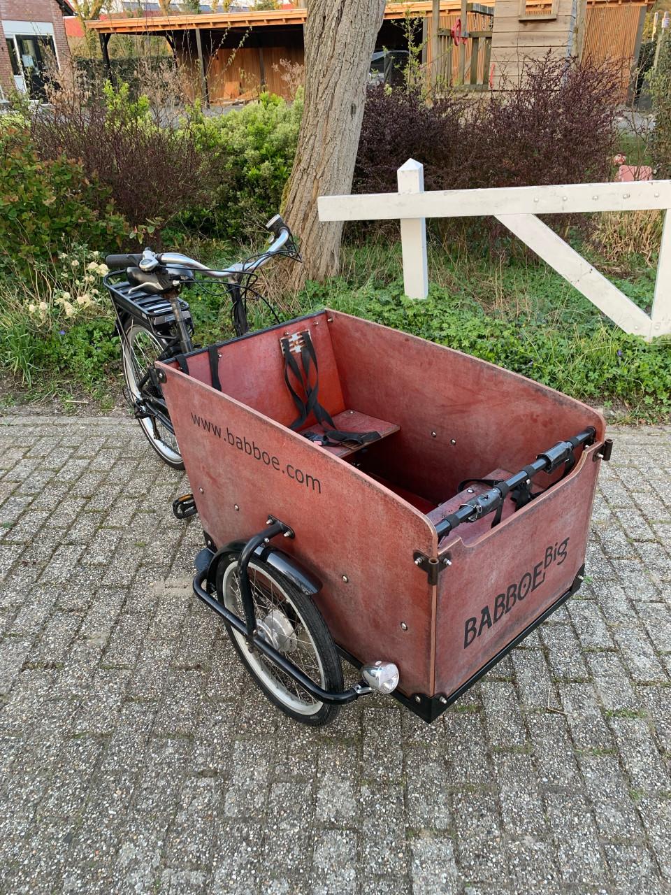 Elektrische bakfiets Babboe big E