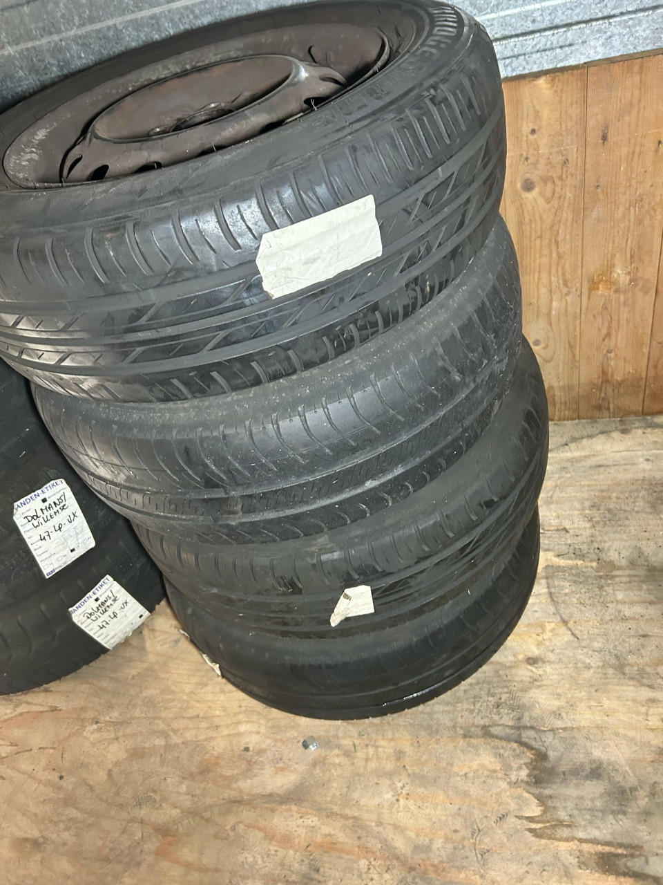 STALEN VELGEN-BRIDGESTONE ZOMERBANDEN