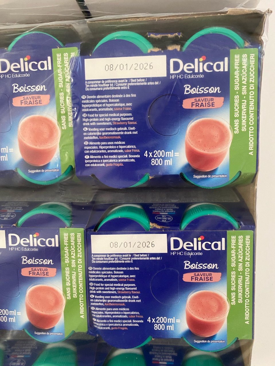 Drinkvoeding Delical 48 flesjes à 361 kcal