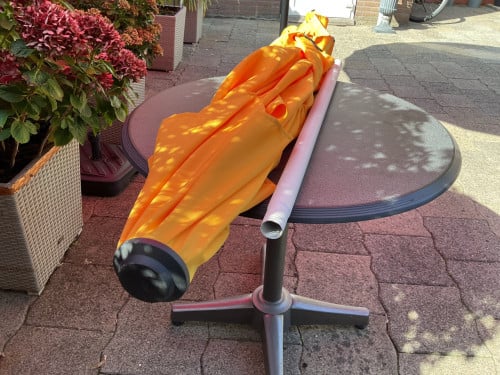 Vierkante parasol 2x2 meter nieuw