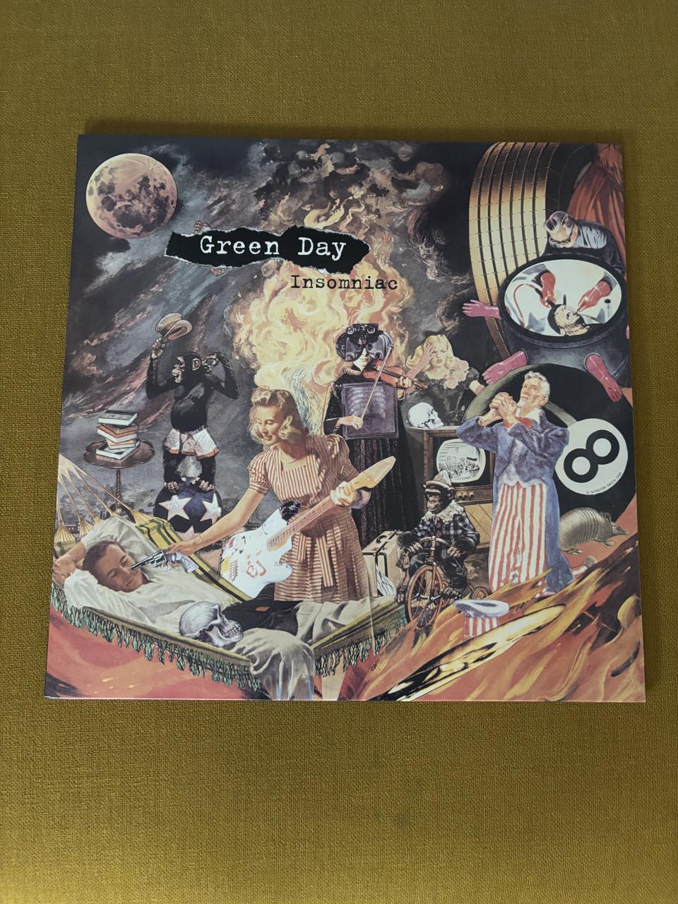 Green Day - Insomniac Vinyl LP (1995 US Persing)