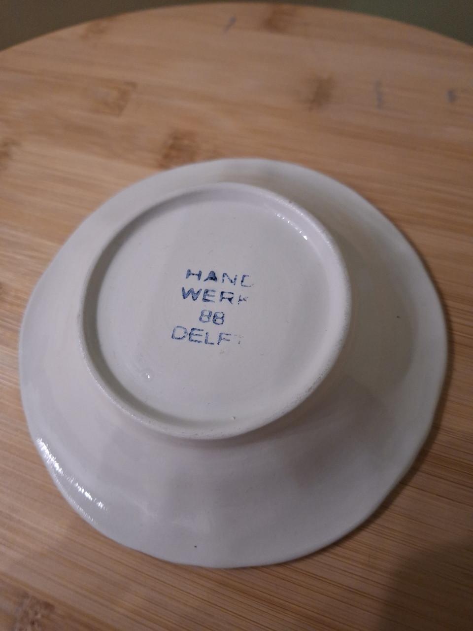 5 delige set Delft 88