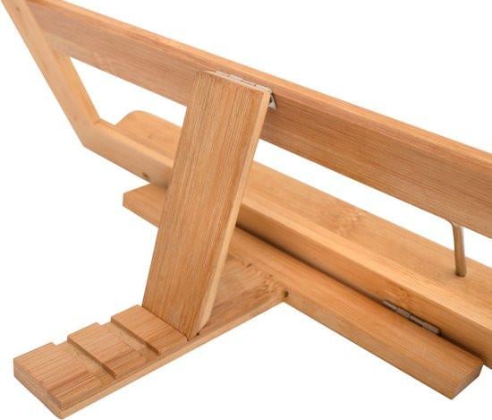 60 x Kookboek / Tablet / Ipad standaard van Bamboe