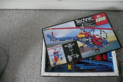 Technisch lego helicopter