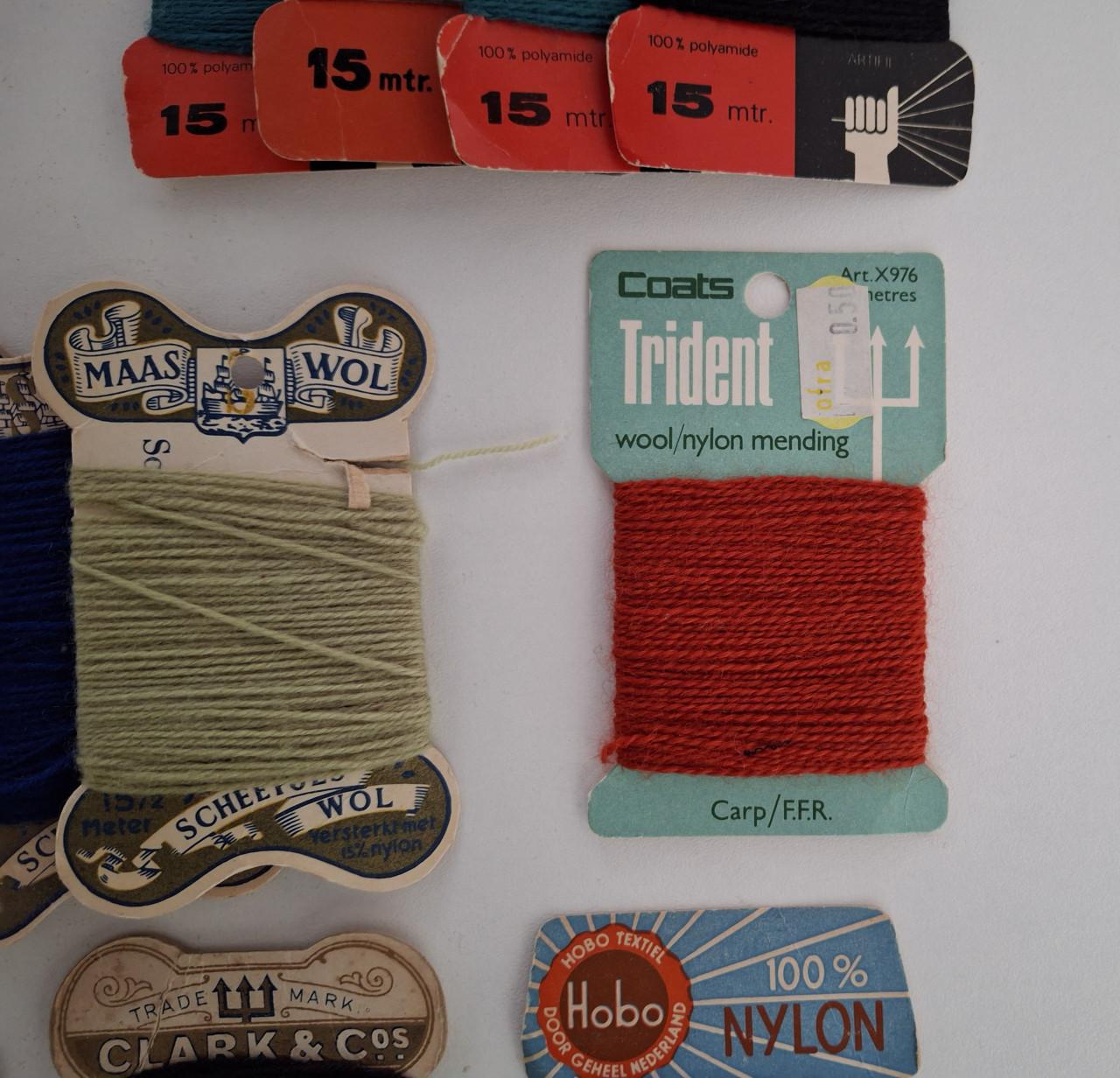 35 vintage kaartjes maasgaren