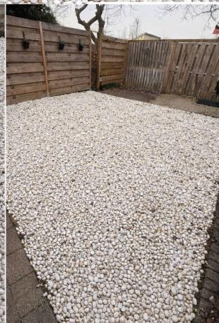 GRATIS: witte kiezelstenen
