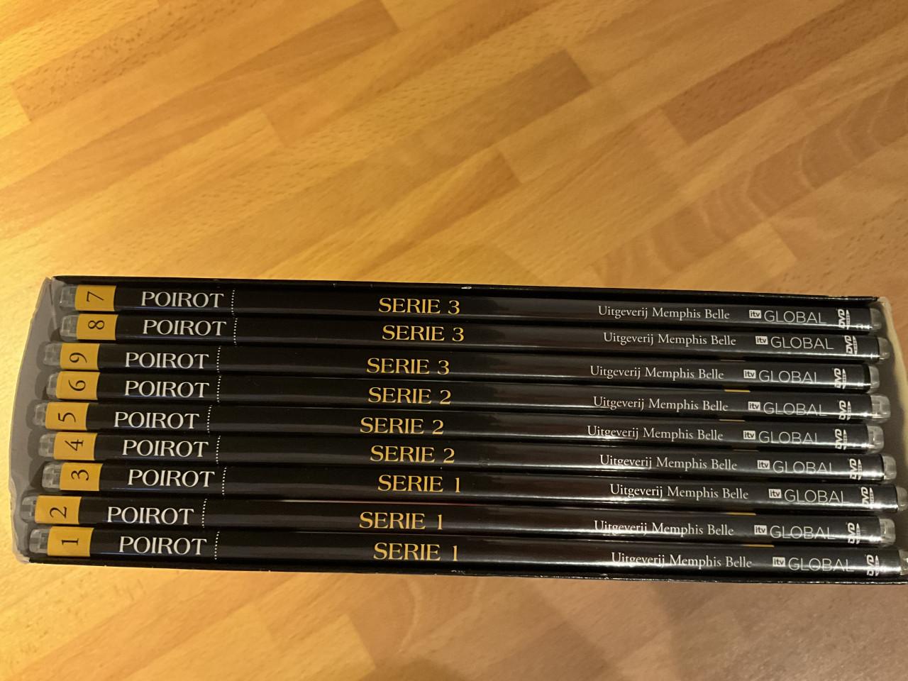 Poirot volledige delen 1,2 & 3 in één box
