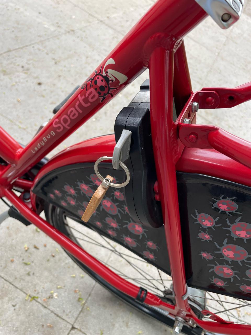 Damesfiets.