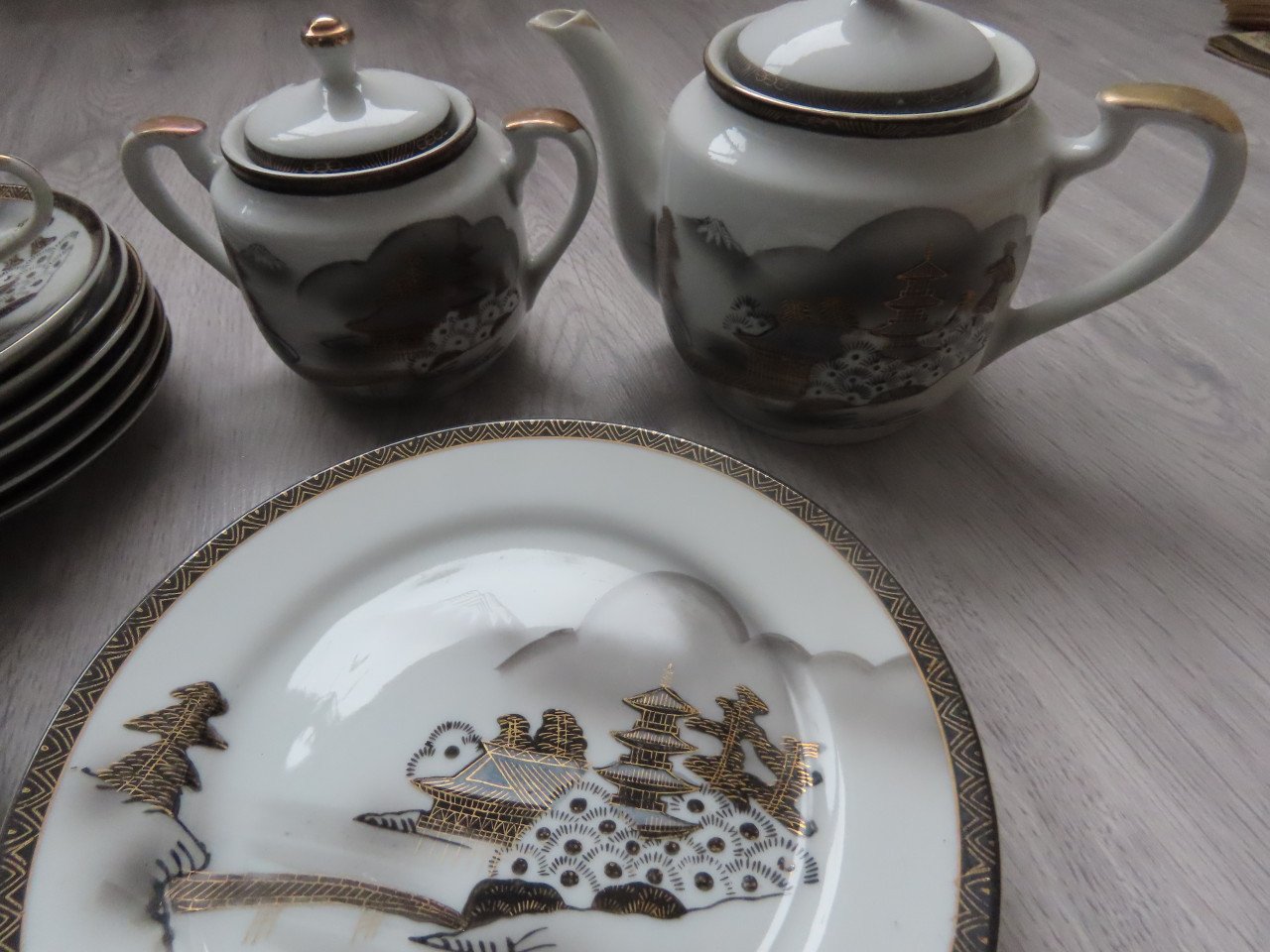 Antiek chinees servies