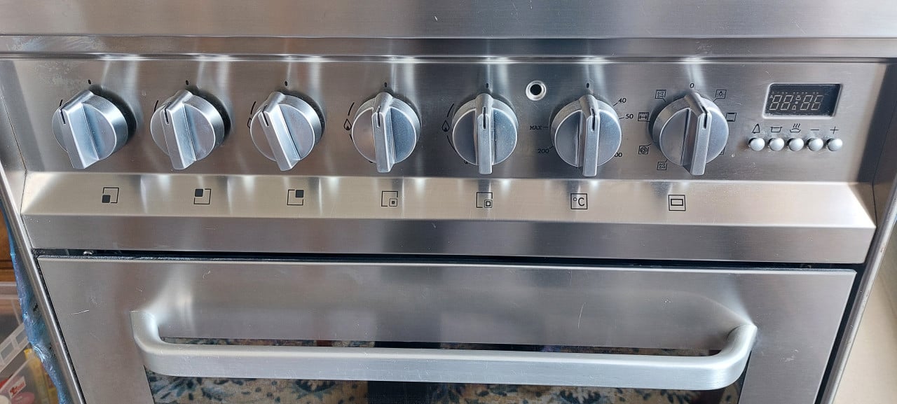 Gasfornuis met oven 'gebruik'