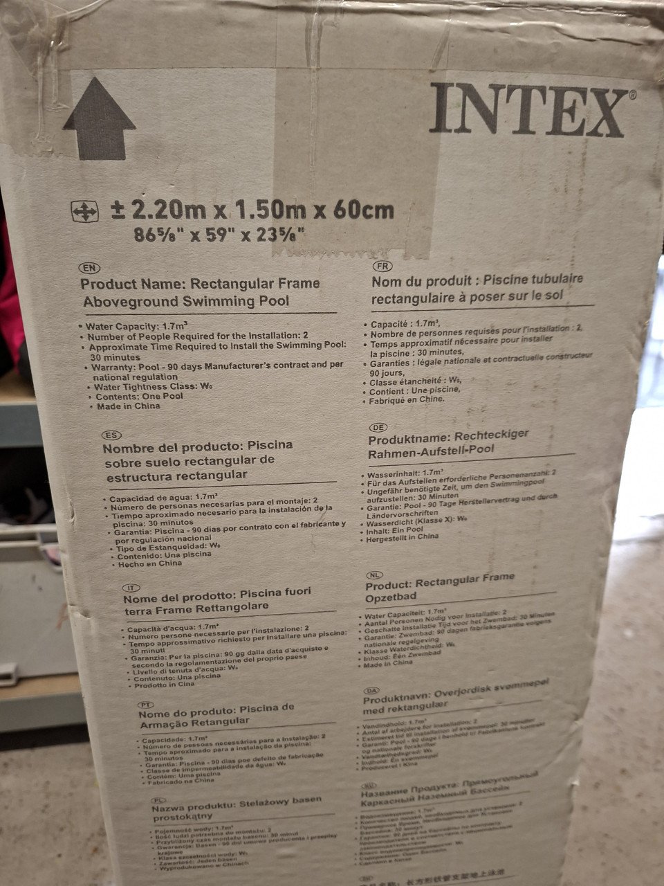 INTEX zwembad