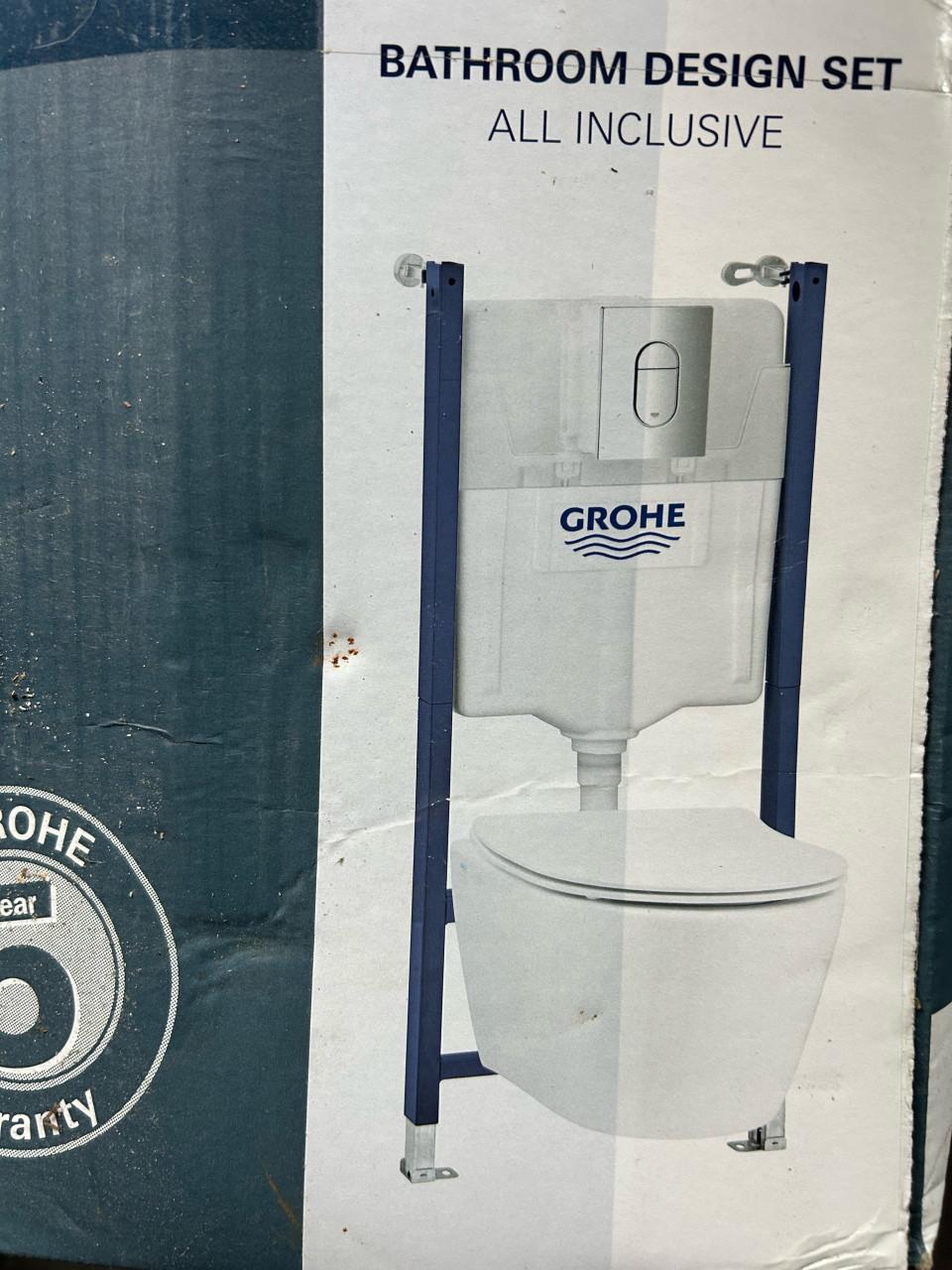 Hangtoilet set Grohe nieuw in doos