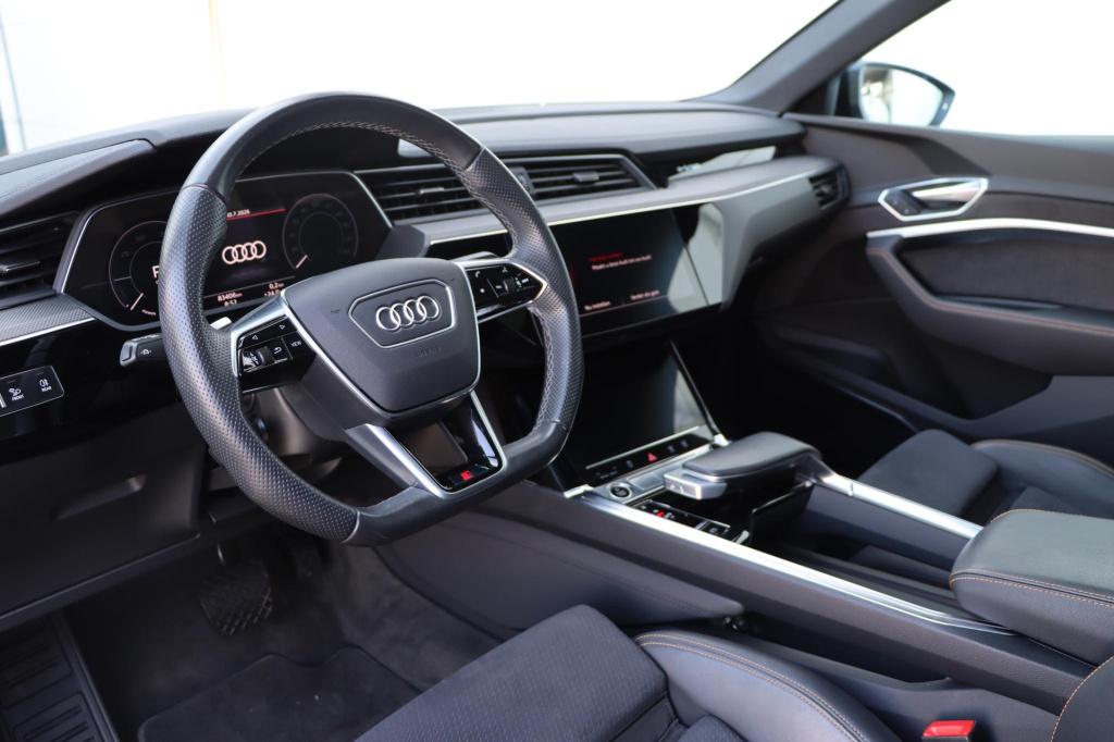 Audi E-tron sportback 55 quattro black edition 95 kwh s-line 408pk