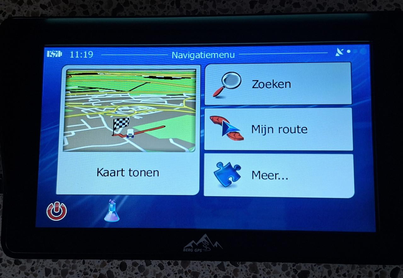 Camper navigatie