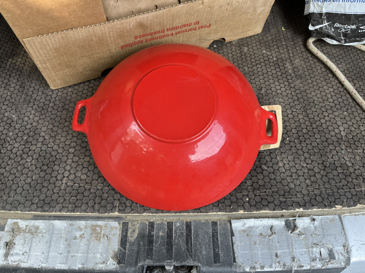 Wokpan gietijzer 30 cm Imperial NIEUW
