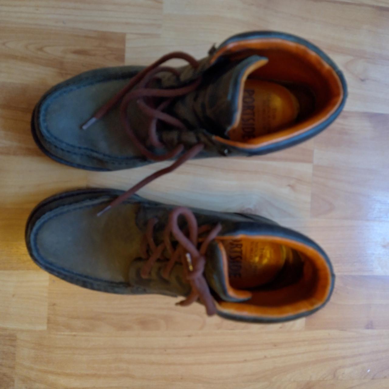 40 Leren wandelschoenen Portside Donker bruin