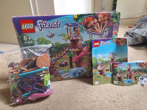 Lego Friends 41424, Jungle reddingsbasis, Leeftijd 8+