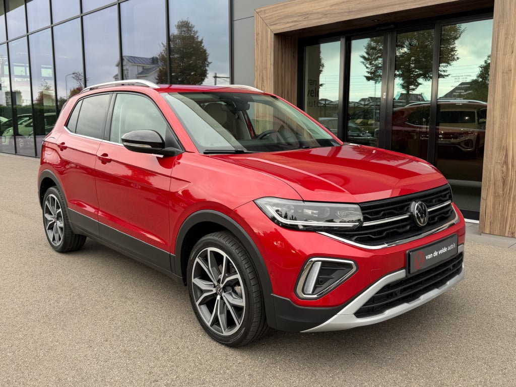 Volkswagen T-cross 1.0 tsi 116pk style | trekhaak | camera | navi | led gri