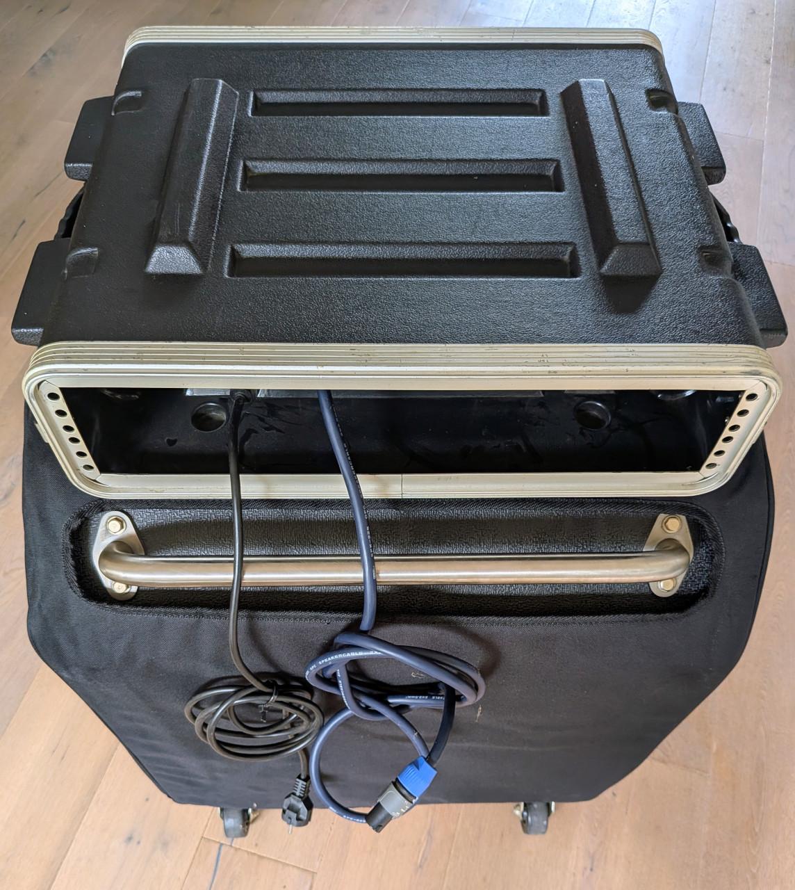 Professionele Ampeg basgitaar installatie