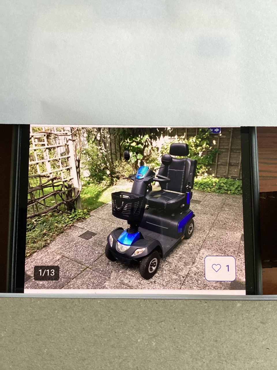 Scootmobiel Invacare Orion 4 wielig