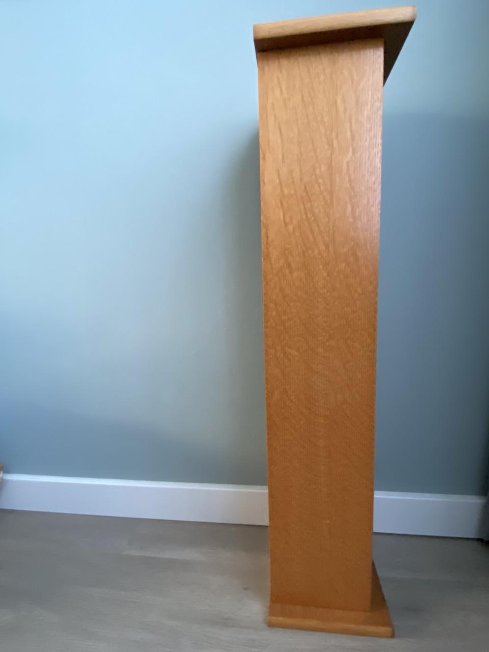 Houten cd paal.
