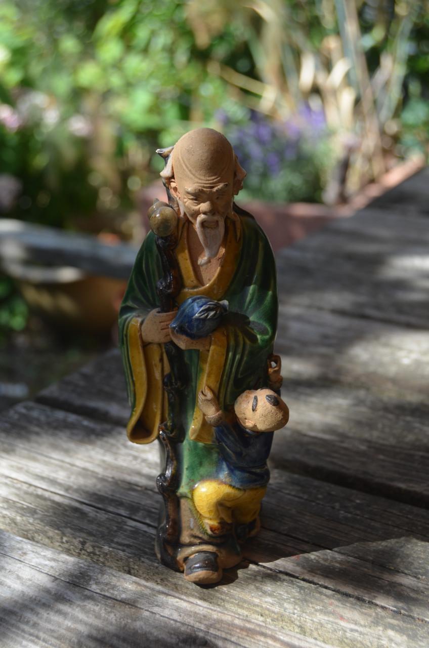 Chinese Shiwan-keramiekfiguur