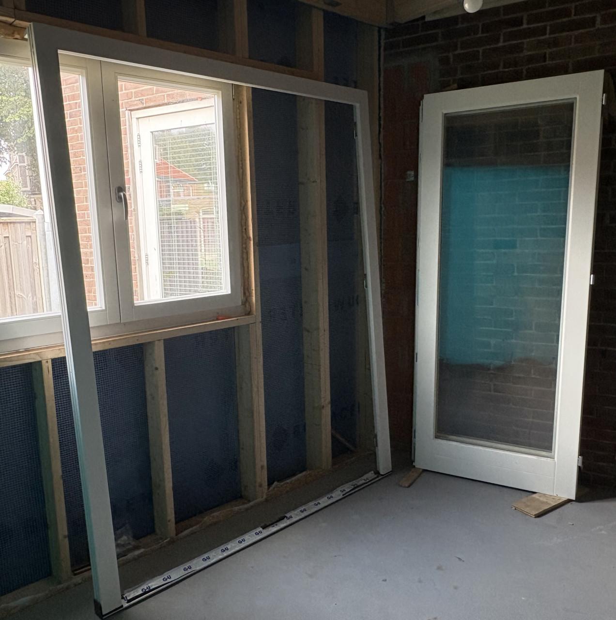 Kozijn met openslaande (tuin)deuren