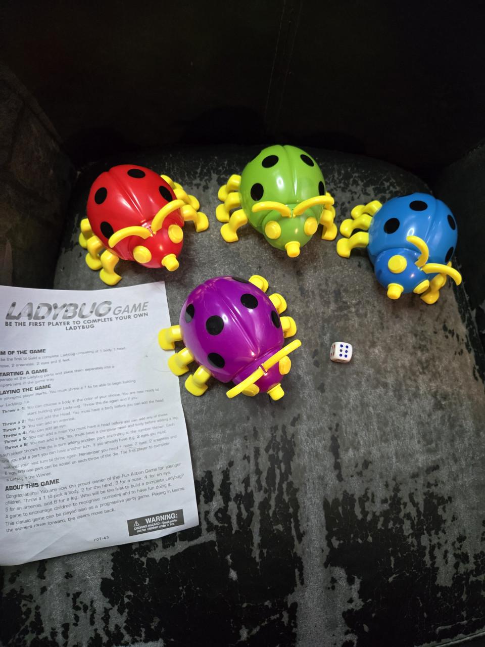 Hongying Toys Ladybug Game, 2-4 spelers 4+ jaar