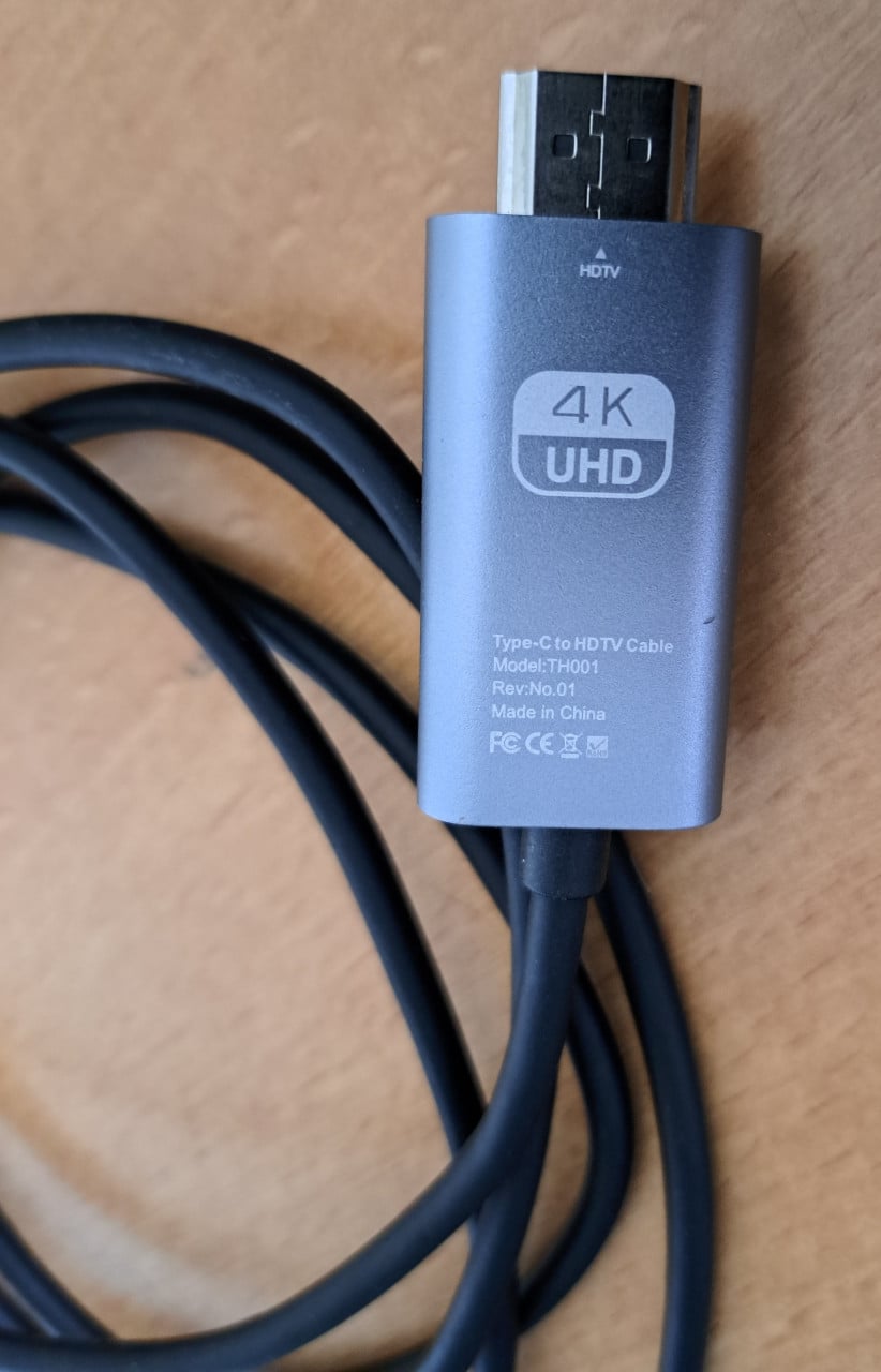 Van HDMI naar USB-C - 2 meter