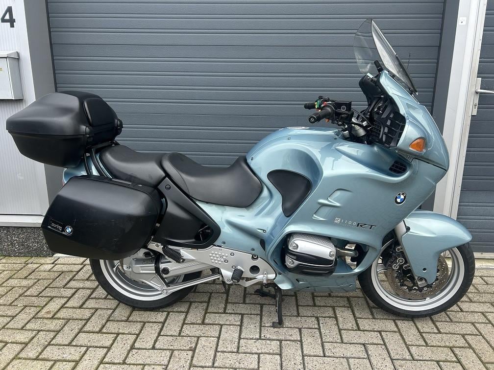 BMW R1100RT in nieuwstaat, bj 2000 met slechts 58dkm, kofferset etc €1795,-