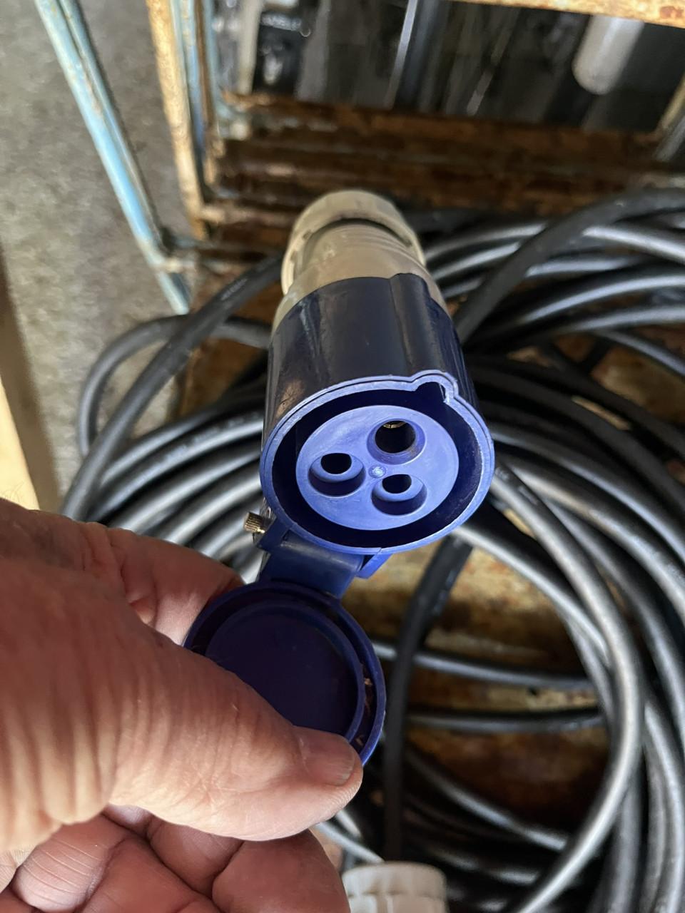 Caravanaansluitkabel CEE verlengkabel 35 meter