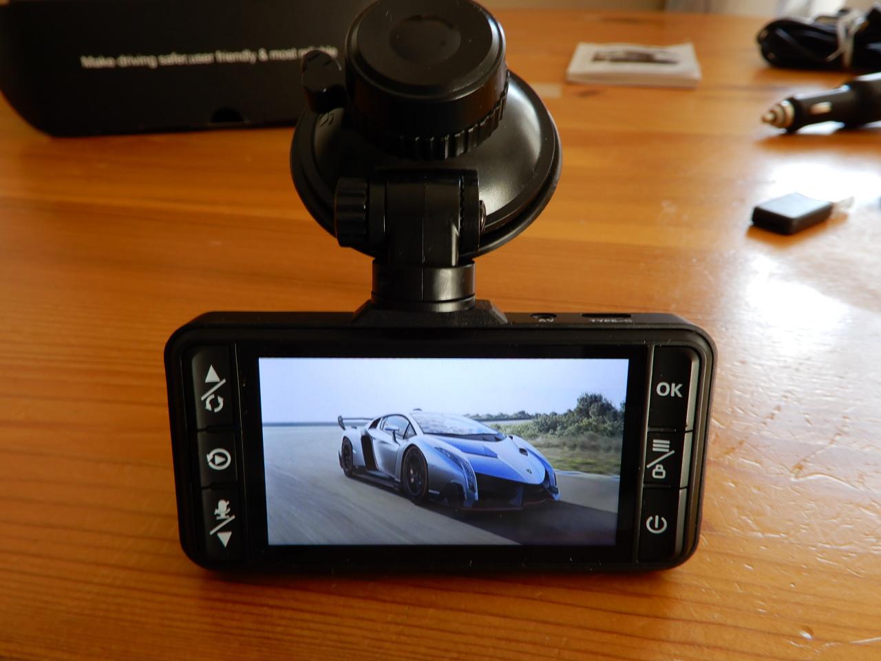 Dashcam 4K HD van Oryzom  met achter camera