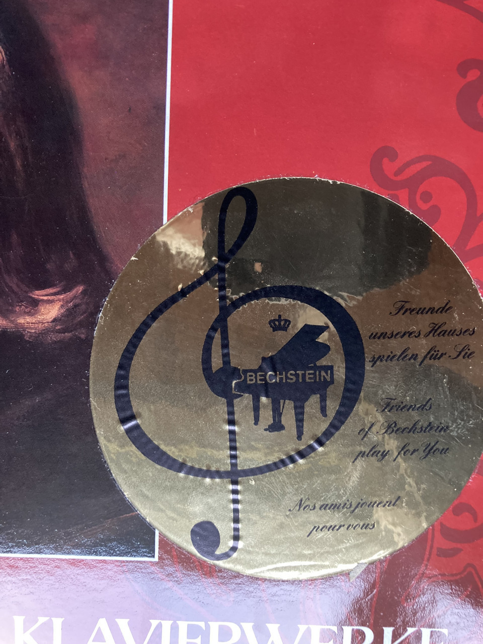 Franz Listz Jorge Bolet C.Bechstein Pianofortefabrik