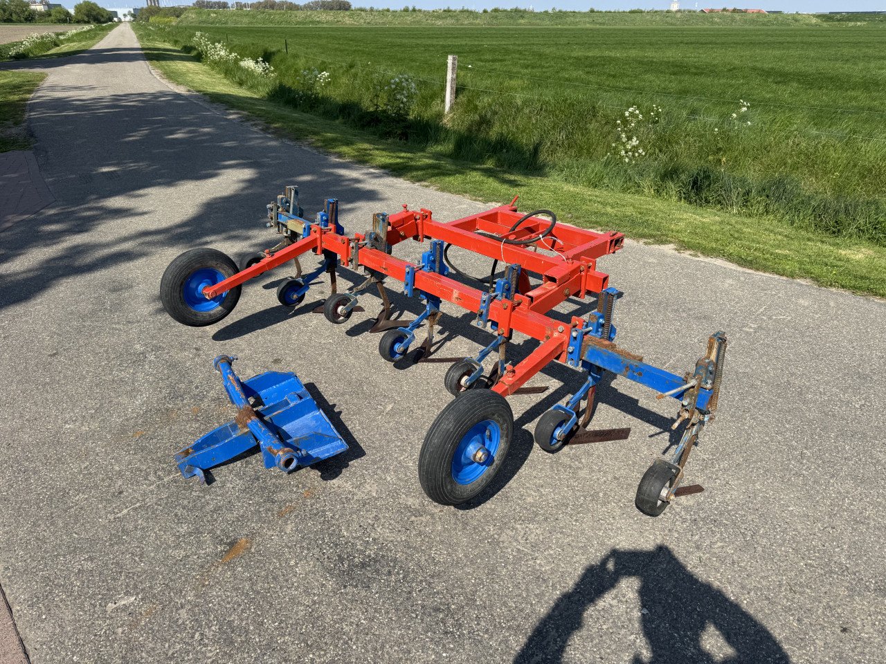 6 rijen 7 elementen Hak schoffelmachine